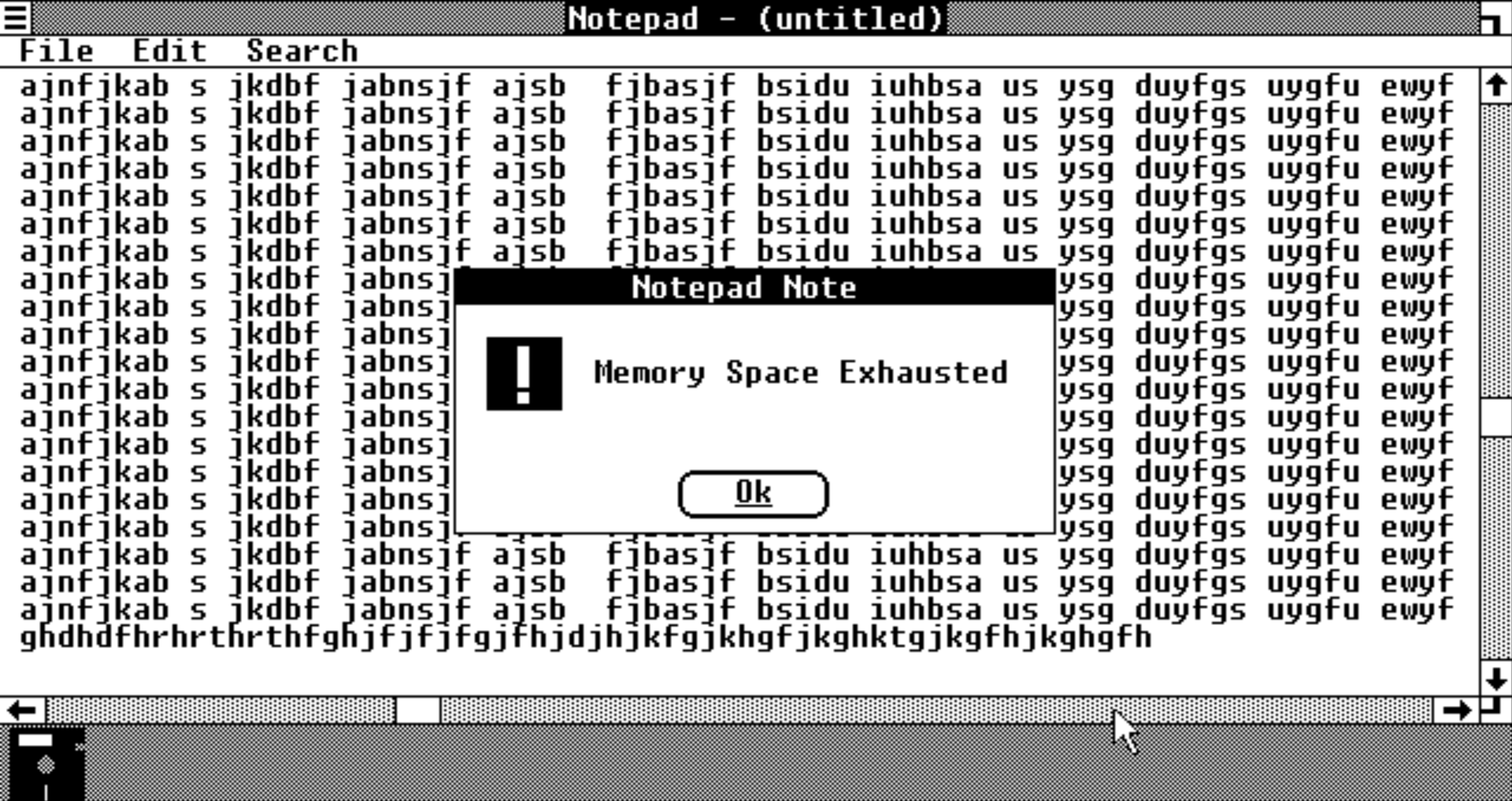 Memory Full